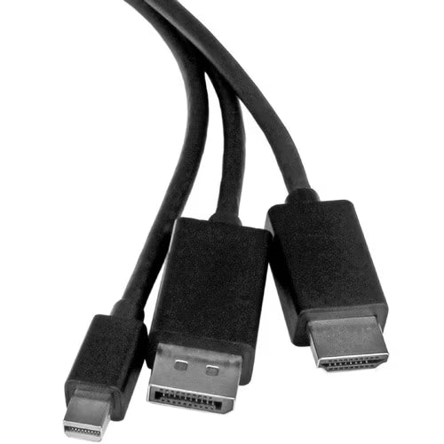StarTech HDMI, DisplayPort or Mini DisplayPort to HDMI Converter Cable - 2 m 6 ft.