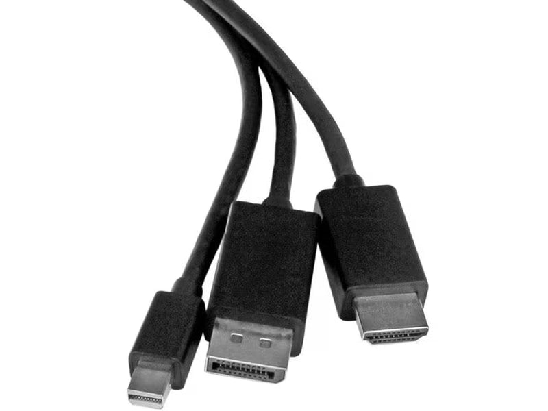StarTech HDMI, DisplayPort or Mini DisplayPort to HDMI Converter Cable - 2 m 6 ft.
