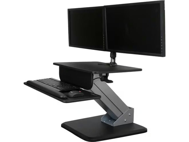 StarTech Sit-to-Stand Workstation, Height Adjustable Standing Desk Converter