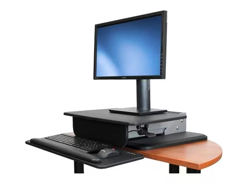 StarTech Sit-to-Stand Workstation, Height Adjustable Standing Desk Converter
