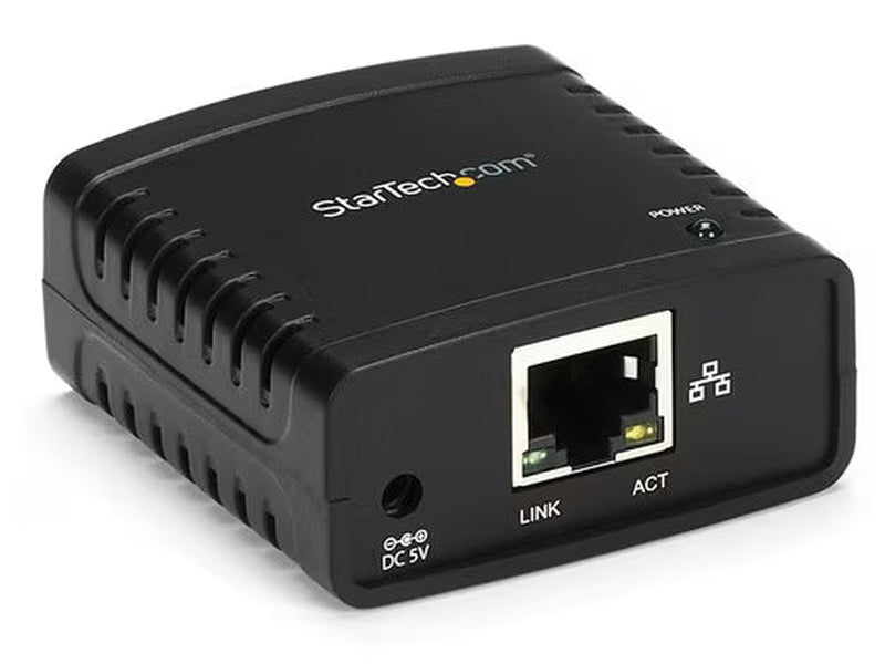 StarTech 10/100Mbps Ethernet to USB 2.0 Network LPR Print Server