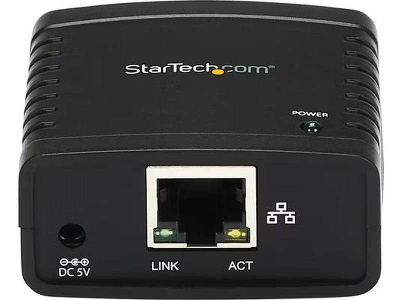StarTech 10/100Mbps Ethernet to USB 2.0 Network LPR Print Server
