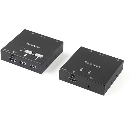 StarTech HDMI over CAT6 Extender with 4-port USB Hub - 165 ft (50m) - 1080p