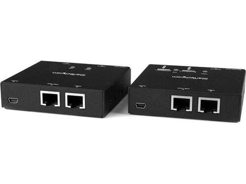 StarTech HDMI over CAT6 Extender with 4-port USB Hub - 165 ft 50m - 1080p