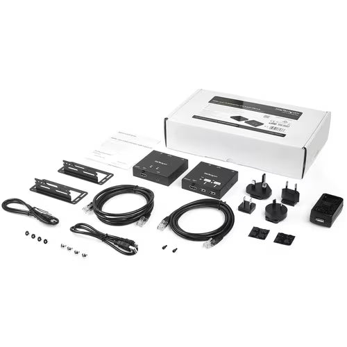 StarTech HDMI over CAT6 Extender with 4-port USB Hub - 165 ft (50m) - 1080p