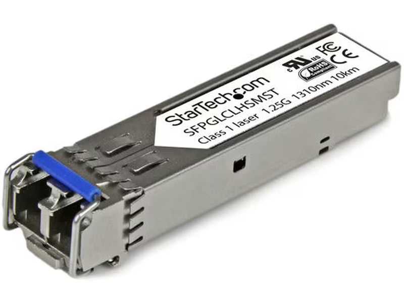 StarTech Cisco Compatible Gigabit Fiber SFP Transceiver Module SM/MM LC - 10 km Mini-GBIC