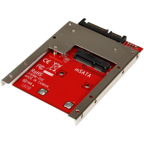 StarTech mSATA SSD to 2.5in SATA Adapter Converter