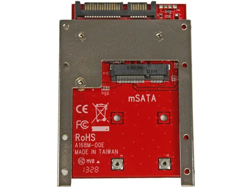 StarTech mSATA SSD to 2.5in SATA Adapter Converter