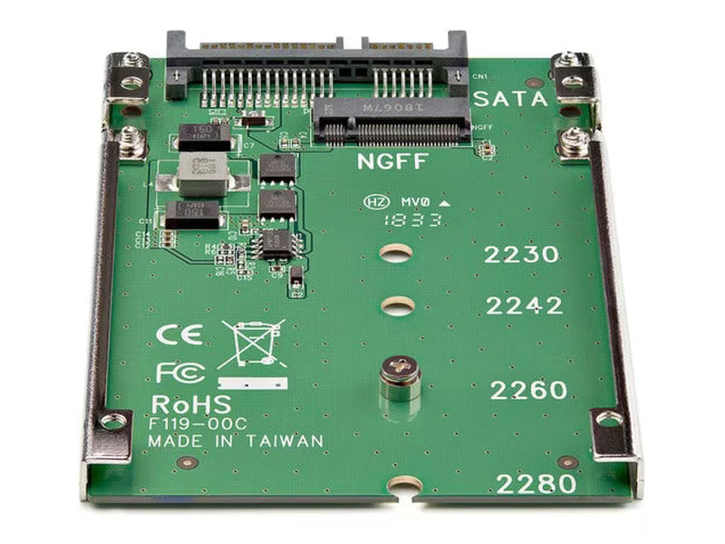 StarTech M.2 NGFF SSD to 2.5in SATA Adapter Converter