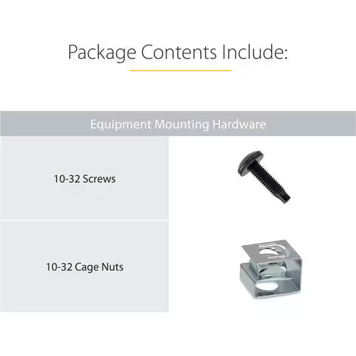 StarTech 2U Server Rack Depth Extender Adapter Kit - Recess or Extend 4"