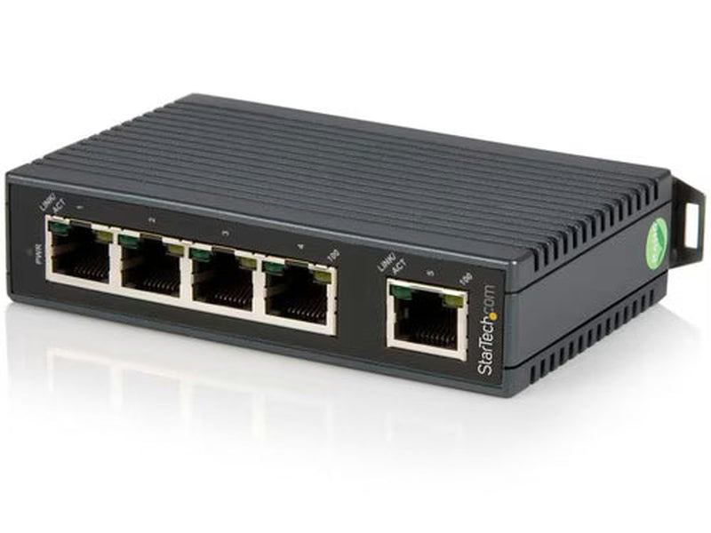 StarTech.com 5 Ports Ethernet Switch, Fast Ethernet, 2 Layer Supported