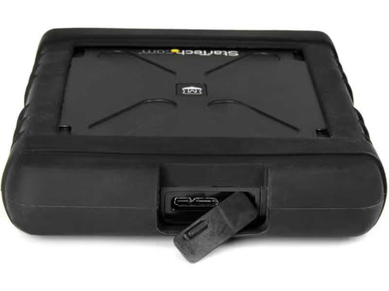 StarTech Rugged Hard Drive Enclosure - USB 3.0 to 2.5in SATA 6Gbps HDD or SSD - UASP