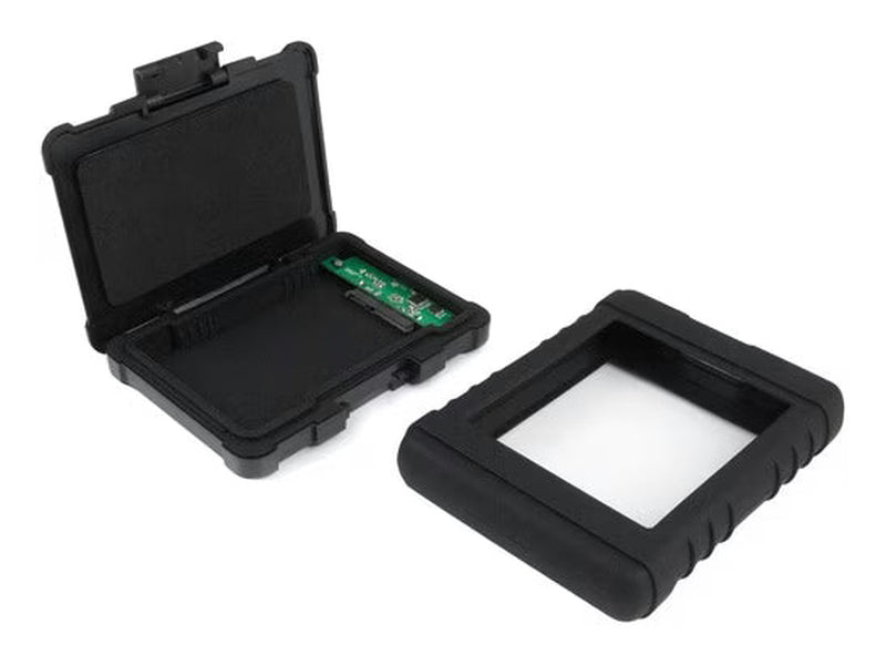 StarTech Rugged Hard Drive Enclosure - USB 3.0 to 2.5in SATA 6Gbps HDD or SSD - UASP