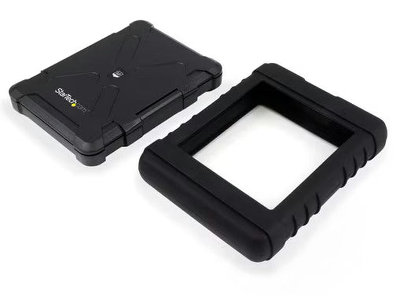 StarTech Rugged Hard Drive Enclosure - USB 3.0 to 2.5in SATA 6Gbps HDD or SSD - UASP