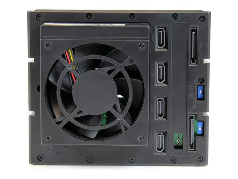 StarTech 4 Bay Aluminum Trayless Hot Swap Mobile Rack Backplane for 3.5in SAS II/SATA III - 6 Gbps HDD