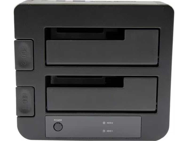 StarTech USB 3.0 / eSATA Dual Hard Drive Docking Station with UASP for 2.5/3.5in SATA SSD / HDD – SATA 6Gbps