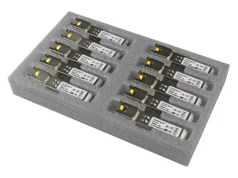 StarTech Gigabit RJ45 Copper SFP Transceiver Module - Cisco GLC-T Compatible - 10 Pack