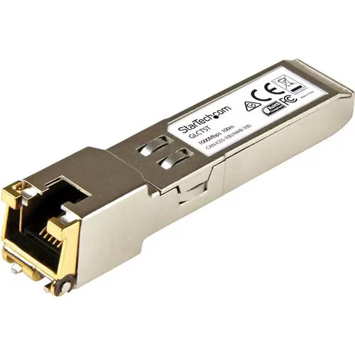StarTech Gigabit RJ45 Copper SFP Transceiver Module - Cisco GLC-T Compatible - 10 Pack