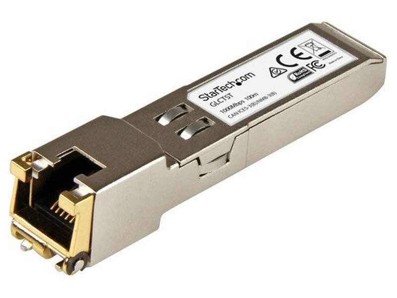 StarTech Gigabit RJ45 Copper SFP Transceiver Module - Cisco GLC-T Compatible - 10 Pack