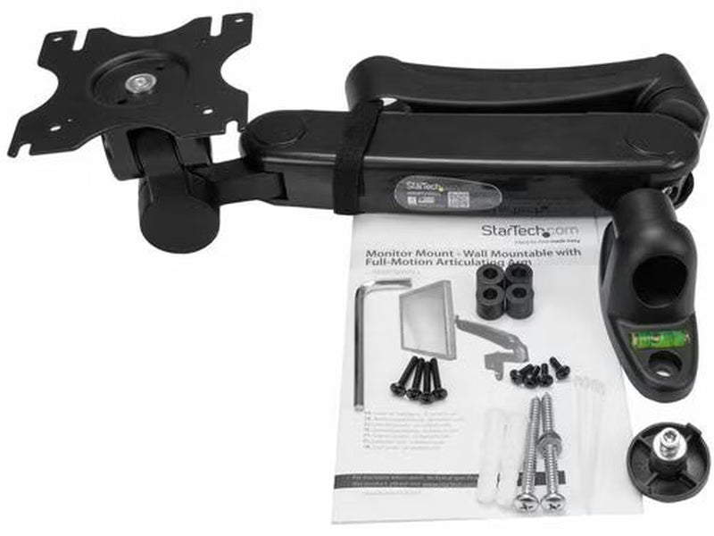 StarTech Monitor Mount - Wall Mountable with Full-Motion Articulating Arm for VESA Mount Monitors up to 34" 19.8lb/9kg