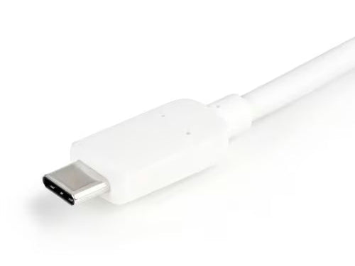 StarTech USB-C to 4K HDMI Multifunction Adapter withPower Delivery and USB-A Port - White
