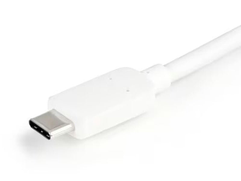 StarTech USB-C to 4K HDMI Multifunction Adapter withPower Delivery and USB-A Port - White