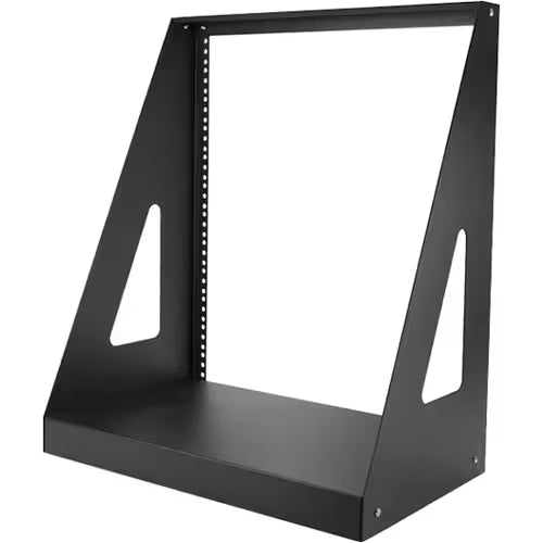 StarTech 2-Post 12U Heavy-Duty Desktop Server Rack, Small Open Frame 19in Network Rack for Home/Office IT Equipment