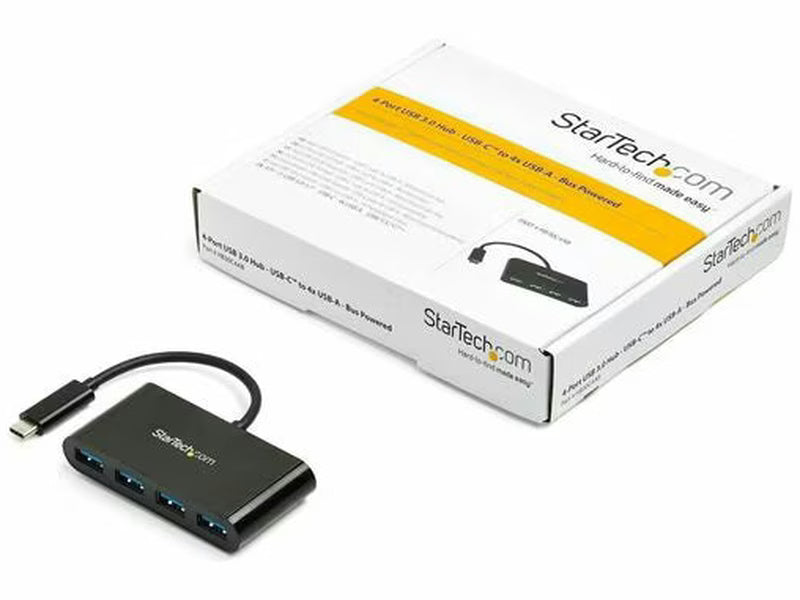 StarTech USB C Hub - 4 Port USB C to USB-A