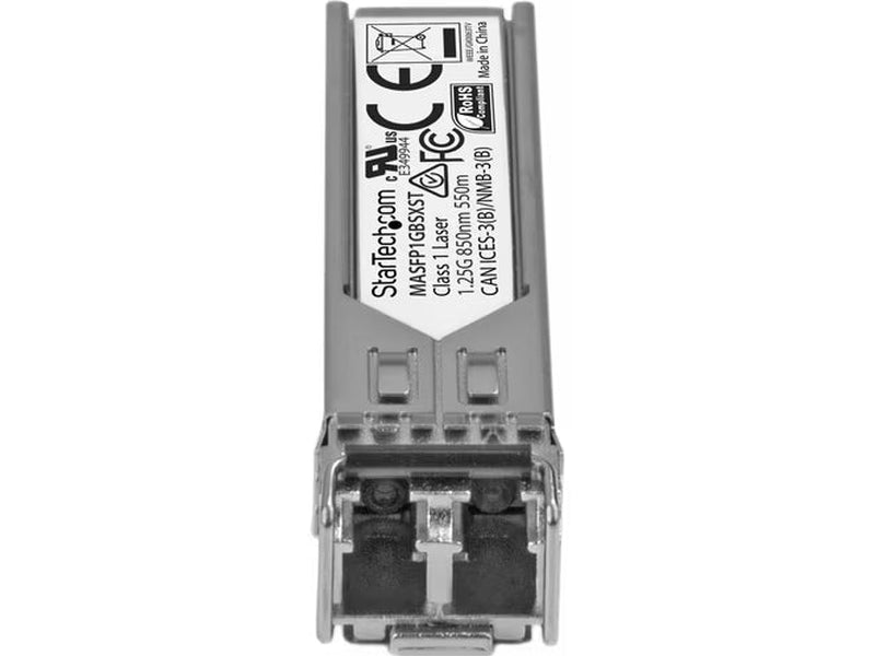 StarTech Gigabit Fiber 1000Base-SX SFP Transceiver Module- Cisco Meraki MA-SFP-1GB-SX Compatible - MM LC- 550m 1804 ft