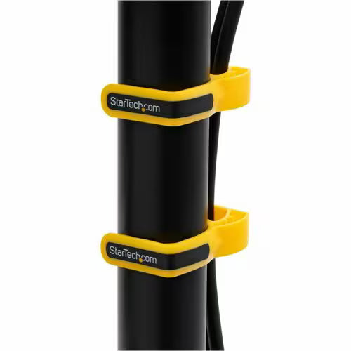 StarTech Vertical Dual Monitor Stand, Heavy Duty Steel, Monitors up to 27" (22lb/10kg)