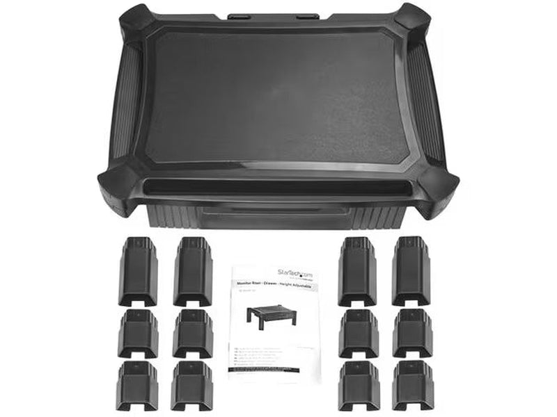 StarTech Adjustable Monitor Riser, Drawer, Monitors up to 32" 22lb/10kg