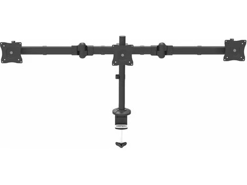 StarTech Desk Mount Triple Monitor Arm for 3 VESA 27" 17.6lb/8kg Displays