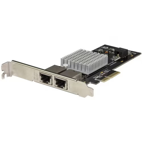 StarTech 2-port PCIe 10GBase-T / NBASE-T EthernetNetwork Card - with Intel X550 Chip