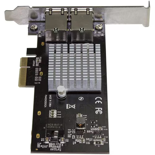 StarTech 2-port PCIe 10GBase-T / NBASE-T EthernetNetwork Card - with Intel X550 Chip
