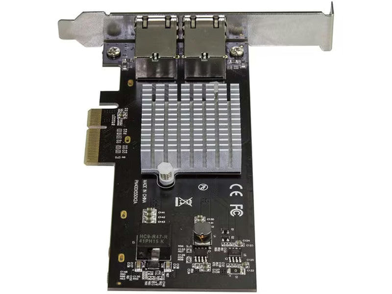 StarTech 2-port PCIe 10GBase-T / NBASE-T EthernetNetwork Card - with Intel X550 Chip