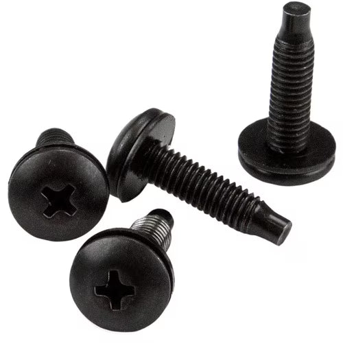 StarTech Server Rack Screws - 10-32 Screws - 50 Pack