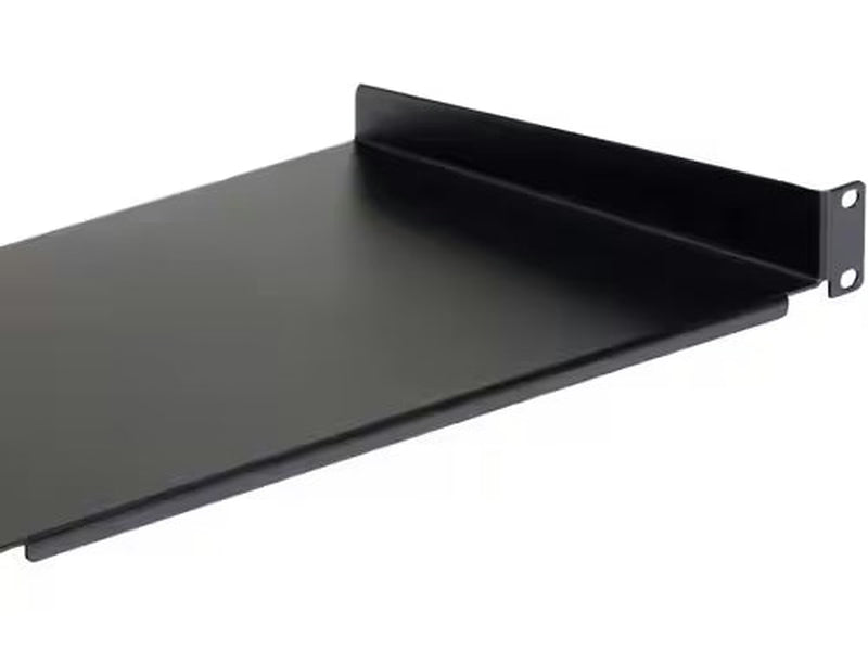 StarTech 1U Server Rack Cabinet Shelf - Fixed 10" Deep Cantilever Rackmount Tray for 19" Data/AV/Network Enclosure w/cage nuts, screws