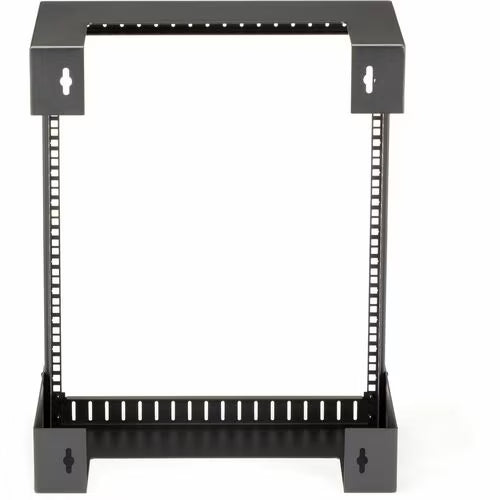 StarTech 2-Post 12U Heavy-Duty Wall-Mount Network Rack, 19" Open Frame Server Rack for Computer Equipment, Wall Mount Data Rack