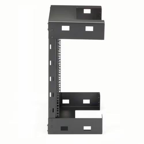 StarTech 2-Post 12U Heavy-Duty Wall-Mount Network Rack, 19" Open Frame Server Rack for Computer Equipment, Wall Mount Data Rack