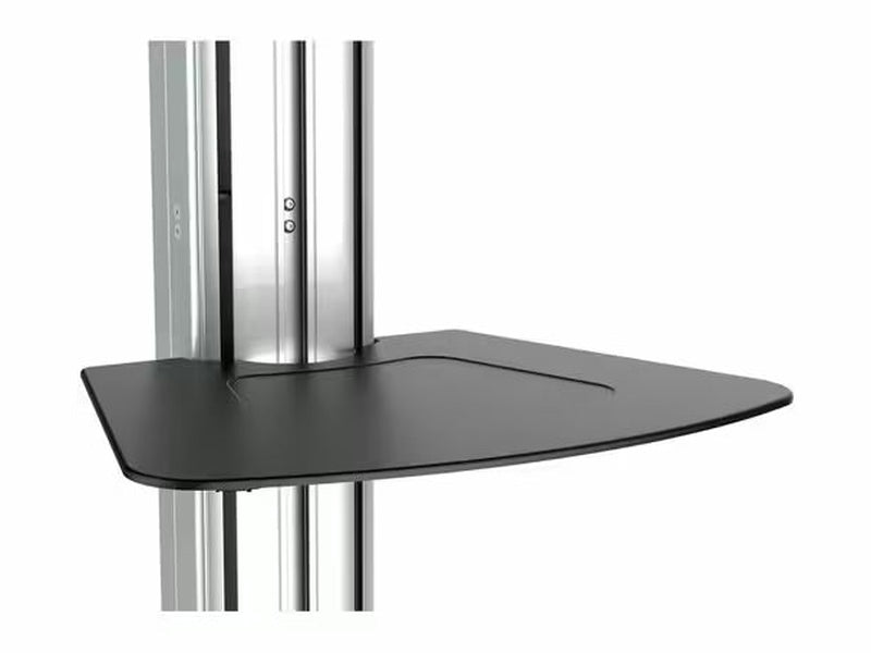 StarTech Mobile Media Center for Flat-Screen TV - One-Touch Height Adjustment