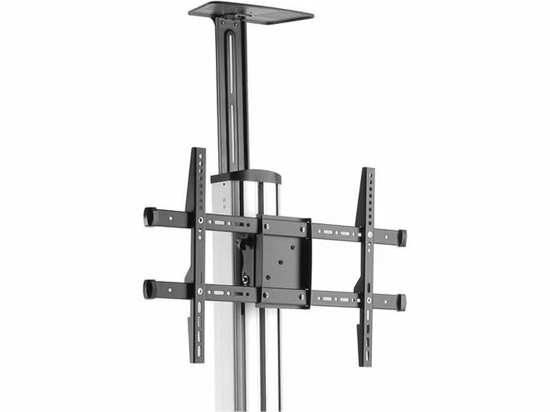 StarTech Mobile Media Center for Flat-Screen TV - One-Touch Height Adjustment