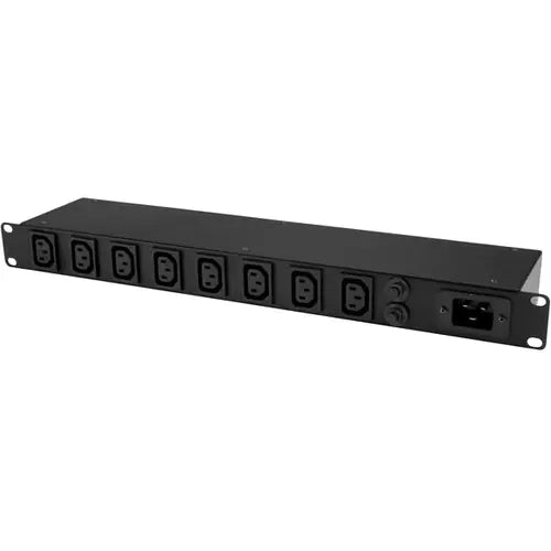 StarTech 8-Port Rack-Mount PDU with C13 Outlets - 16 A -10 ft. Power Cord (AS3112) - 1U