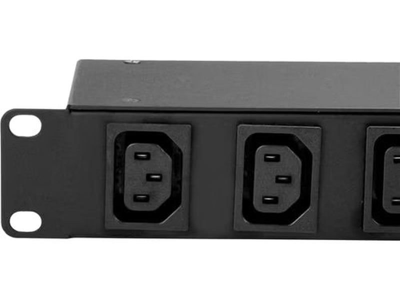 StarTech 8-Port Rack-Mount PDU with C13 Outlets - 16 A -10 ft. Power Cord AS3112 - 1U
