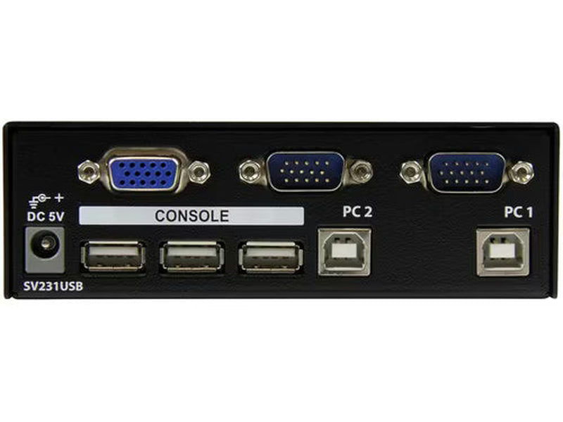 StarTech 2 Port Professional USB KVM Switch Kit with Cables 4 Port Professional USB KVM Switch