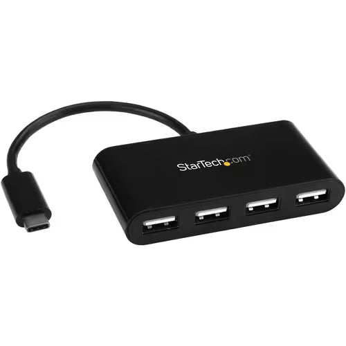 StarTech 4-Port USB-C Hub - Mini Hub - USB-C to 4x USB-A -USB 2.0