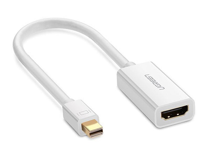UGREEN Mini DP to HDMI Female converter cable 18CM 10460