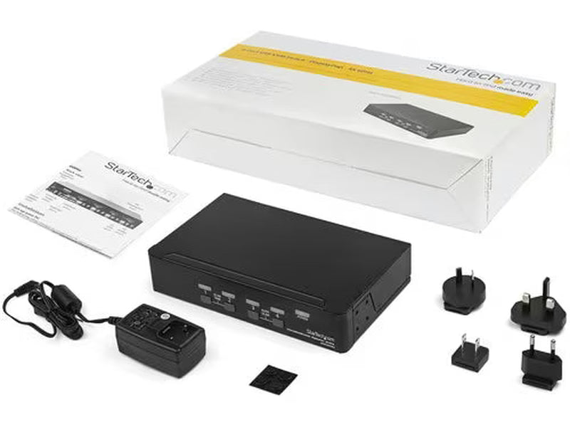 StarTech 4 Port DisplayPort KVM Switch 4K 60Hz