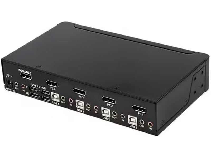 StarTech 4 Port DisplayPort KVM Switch 4K 60Hz