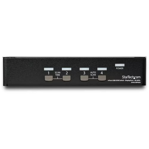 StarTech 4 Port DisplayPort KVM Switch 4K 60Hz