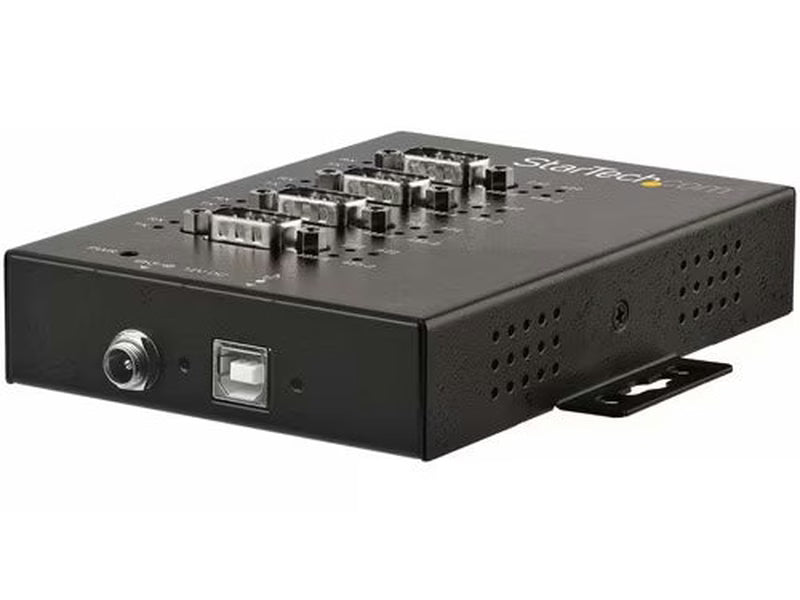 StarTech 4-Port Industrial USB to RS-232/422/485 SerialAdapter - 15 kV ESD Protection
